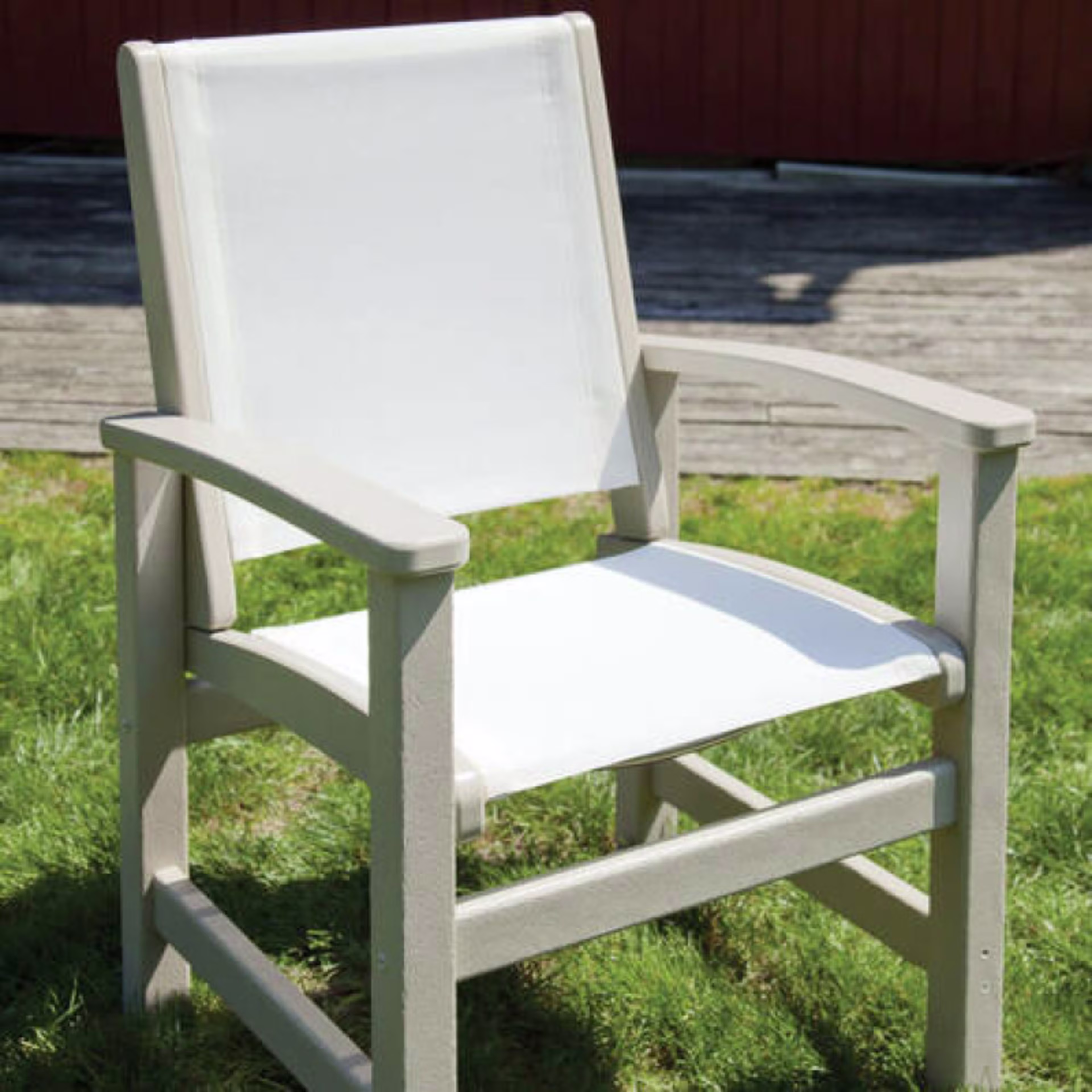 Polywood Coastal Sling Dining Armchair