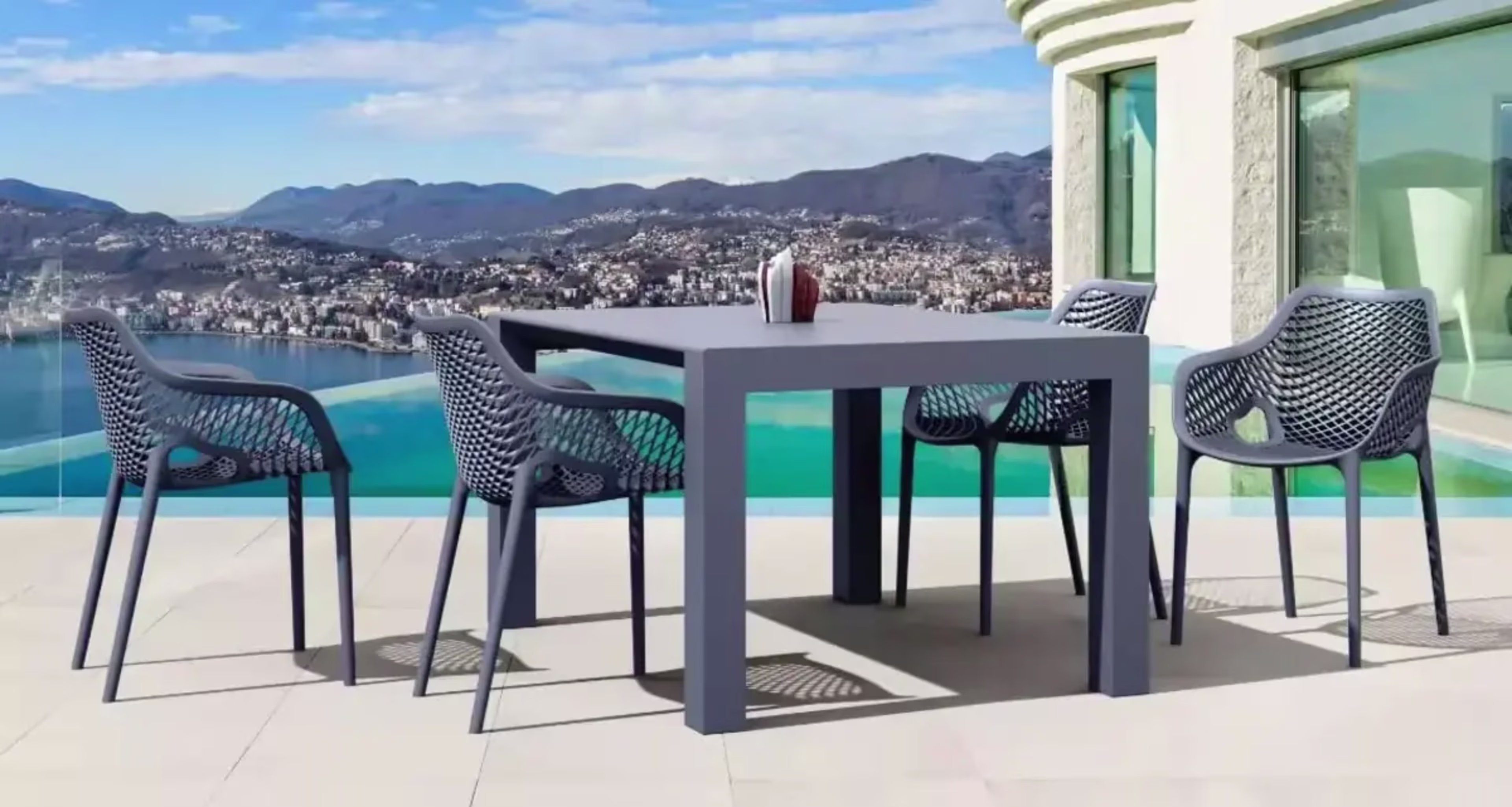 <p>Since 2002, Miami-based Compamia has been specializing in luxury, commercial-grade outdoor furniture. Product collections are carefully curated to meet high outdoor living standards of comfort, luxury, quality, and durability. AuthenTEAK offers a variety of Compamia dining chairs, chaise lounges, tables, furniture sets, coffee tables at the best and most up-to-date lead times.</p>
