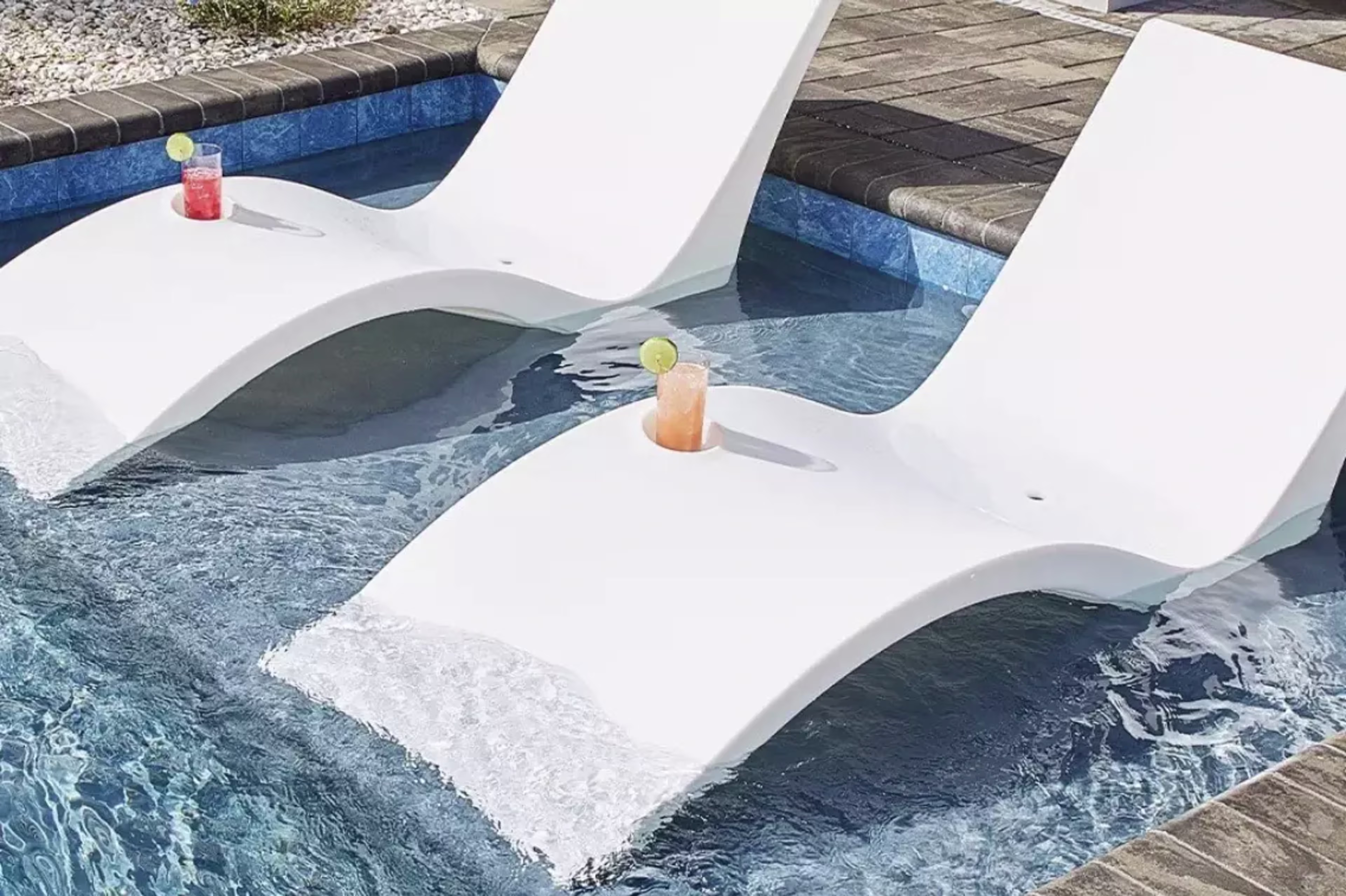 Pool and beach image