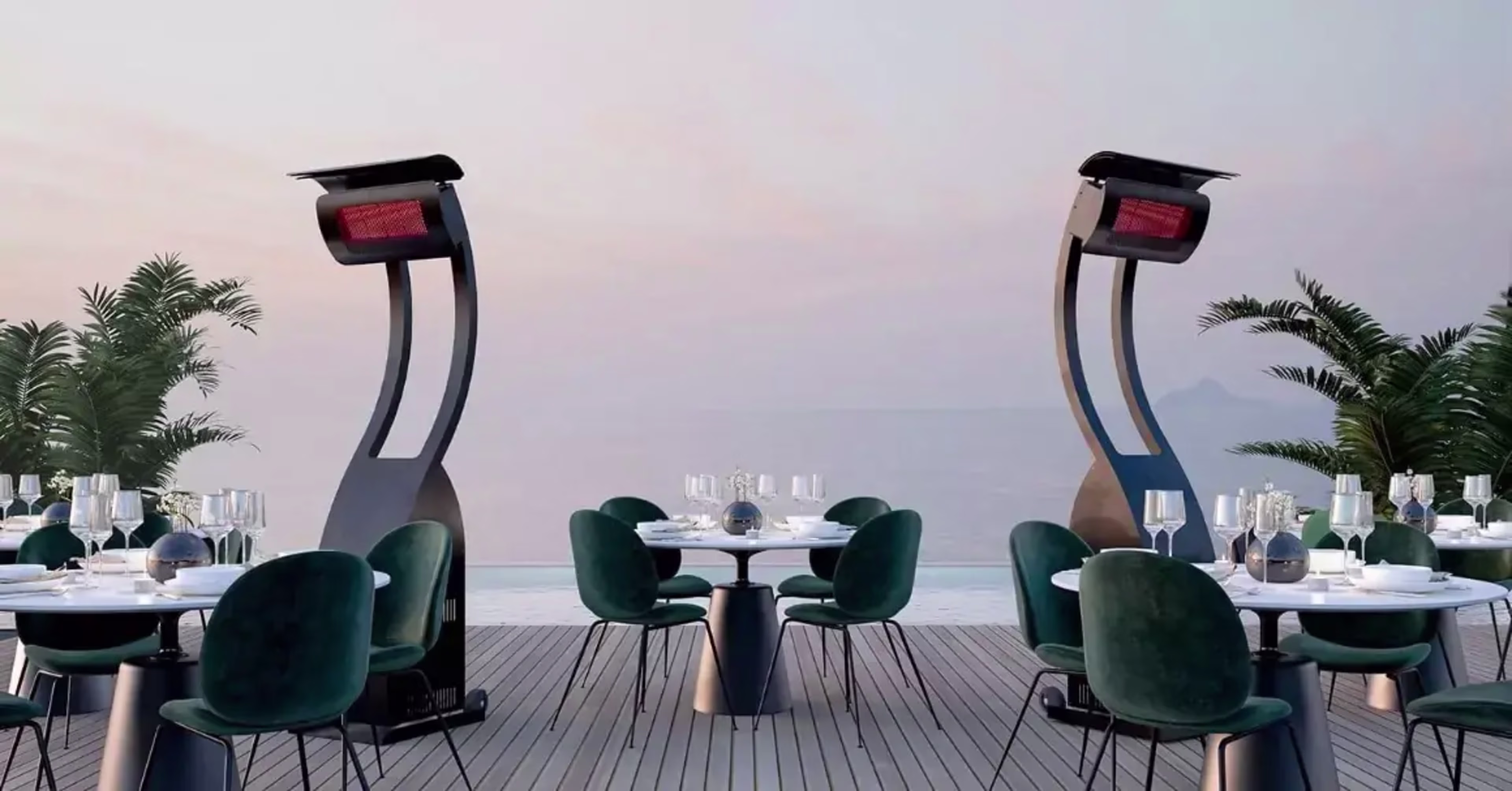 FREESTANDING PATIO HEATERS image
