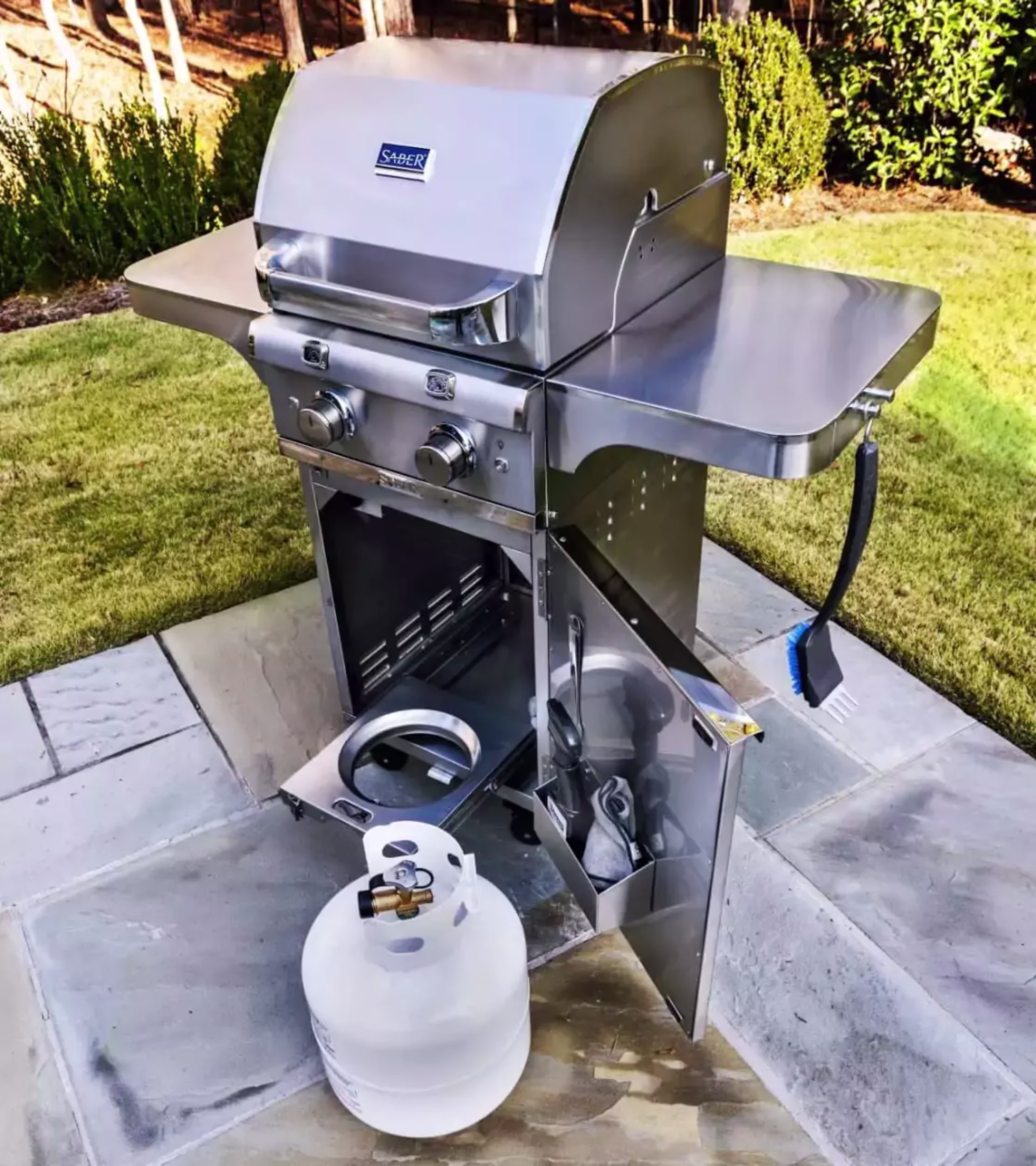 Propane gas grills image