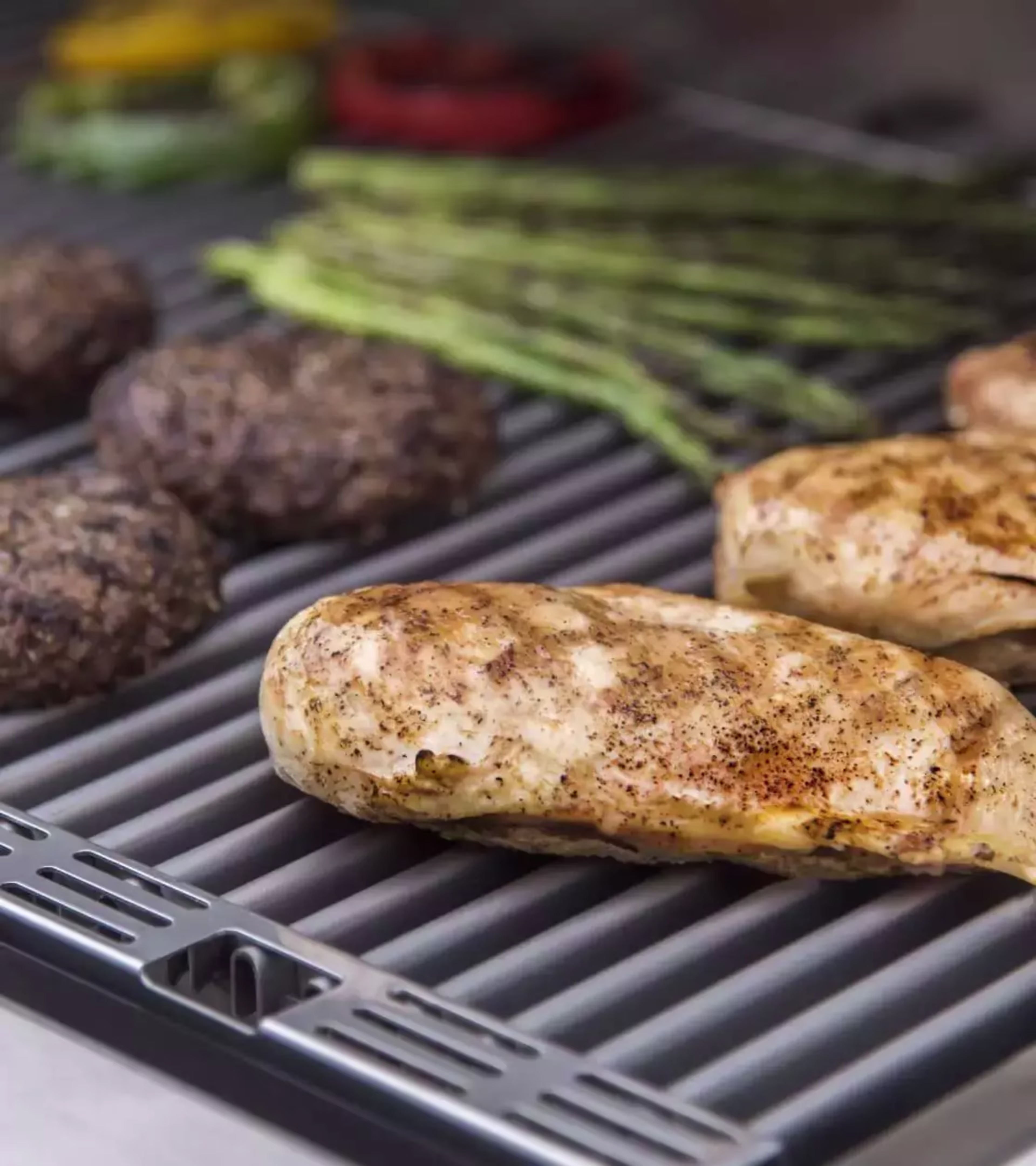 Gas grill grate materials image