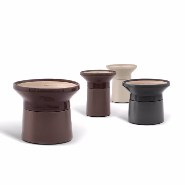 Gloster Coso 20" Ceramic Round Coffee Table