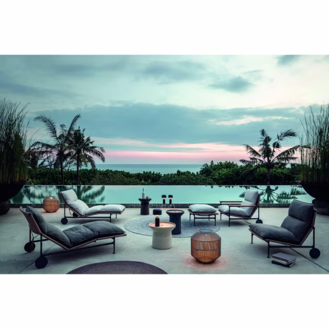 Gloster Zenith Woven Lounge Chair