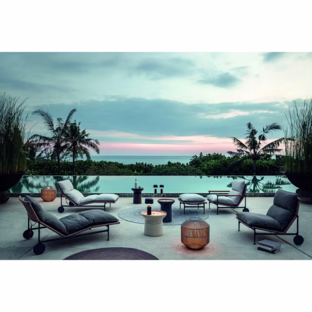 Gloster Zenith Woven Ottoman