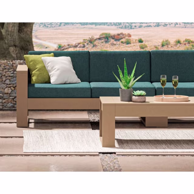 Polywood Latitude 5-Piece Lounge Sofa Set