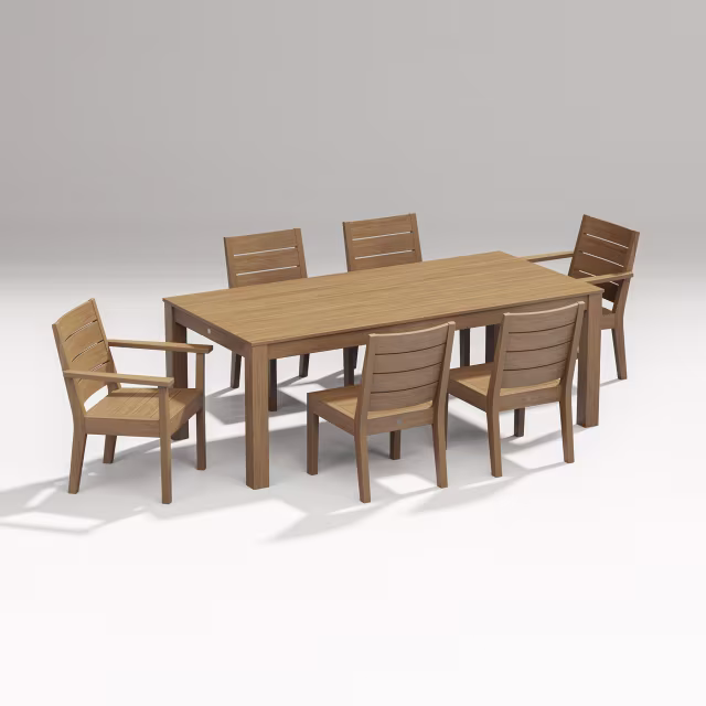 Polywood Latitude 7-Piece Patio Dining Set