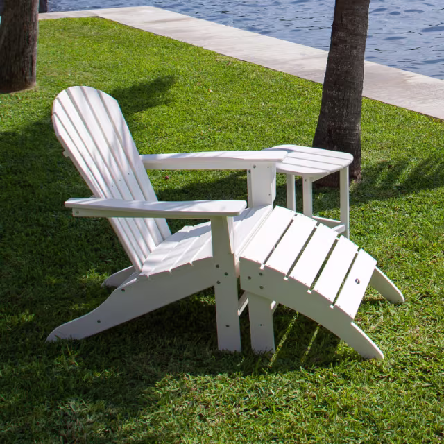 Polywood South Beach 3-Piece Adirondack Set