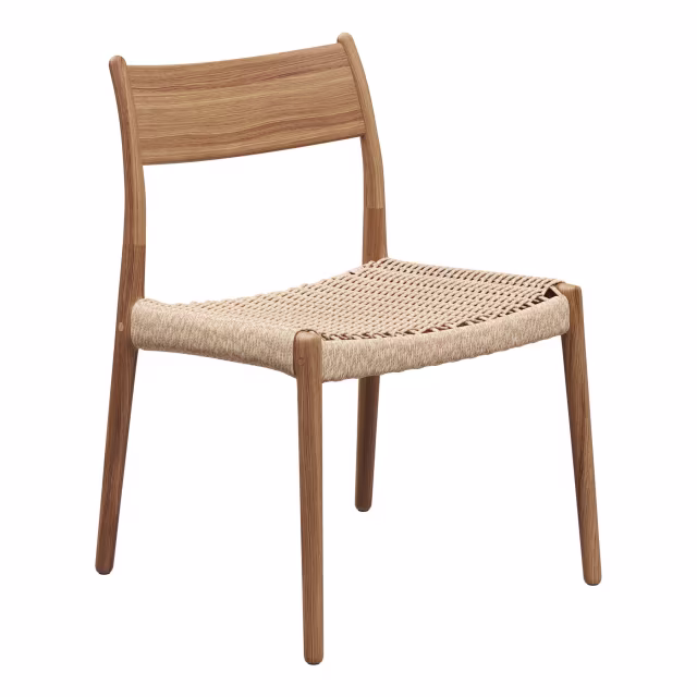 Gloster Lima Teak Dining Side Chair