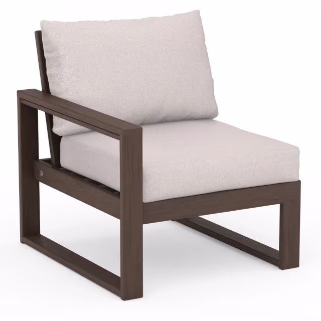 Polywood EDGE Modular Right Arm Outdoor Sectional Unit