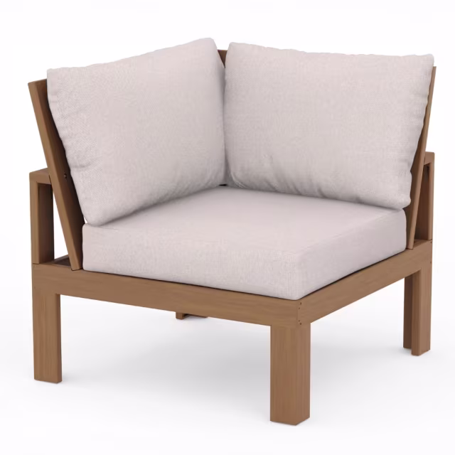 Polywood EDGE Modular Corner Outdoor Sectional Unit