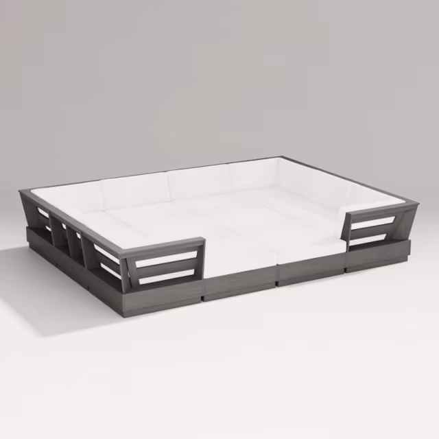 Polywood Elevate 12-Piece Pit Outdoor Sectional Sofa