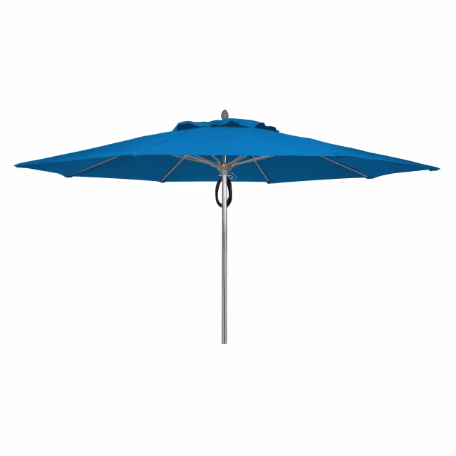 FiberBuilt Oceana 11' Octagonal Aluminum Commercial Market Patio Umbrella