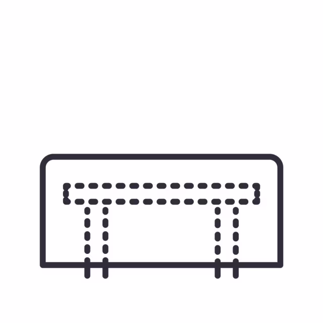 Gloster Blow 17" Round Low Side Table Protective Cover