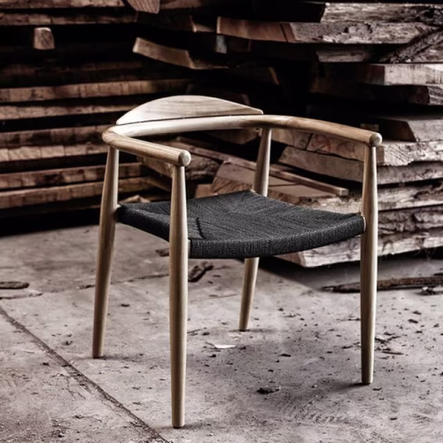 Gloster Dansk Stacking Chair with Arms - Stack of 4 Protective Cover