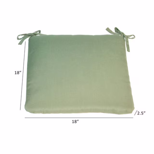 Classic Cushions Dining Chair Cushion with Knife Edges - 18" x 18" x 2.5"