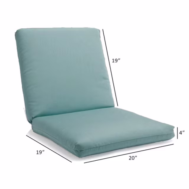 Classic Cushions Dining Chair Cushion with Back