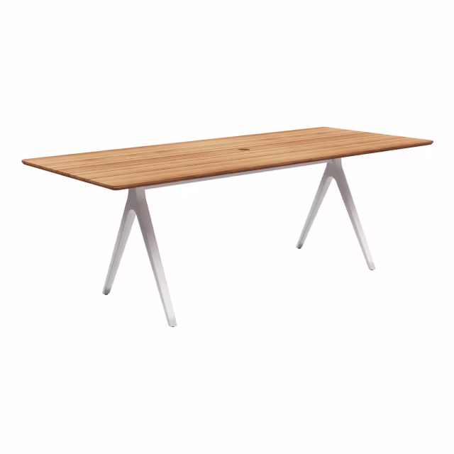 Gloster Split 87" Teak Rectangular Dining Table