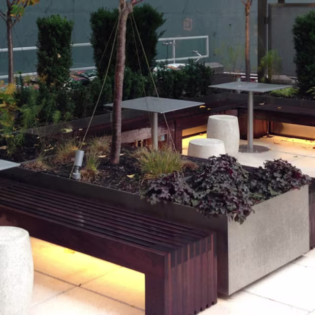 Zachary A. Design Barrel 20" Round Low Side Table