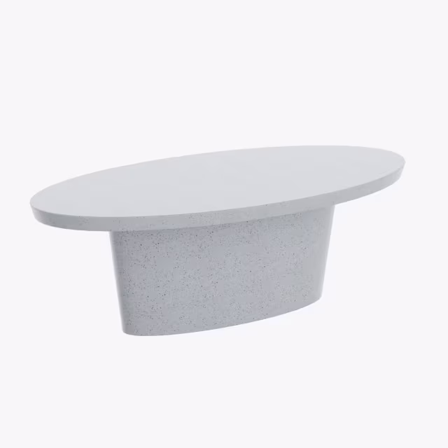 Zachary A. Design Cashi 88" Round Dining Table