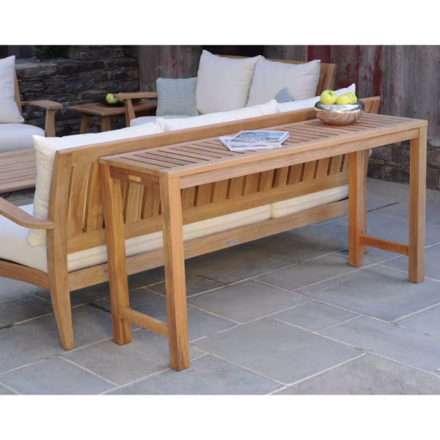 Kingsley Bate Classic 60" Teak Rectangular Console Table