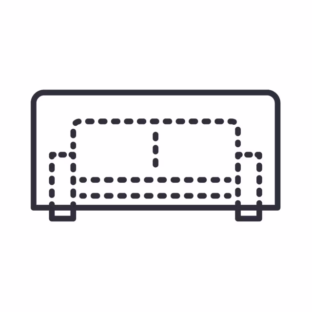 Barlow Tyrie Aura Modular 2-Seater Sofa Protective Cover