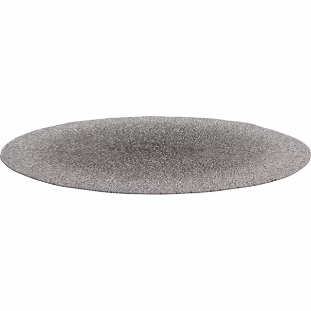 Gloster Deco Pewter Braided Round Indoor/Outdoor Rug