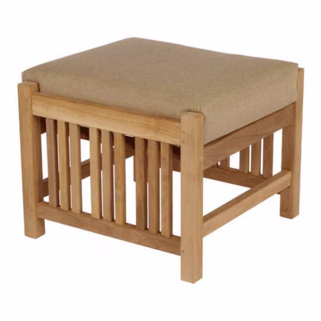 Barlow Tyrie Mission Footstool Replacement Cushion