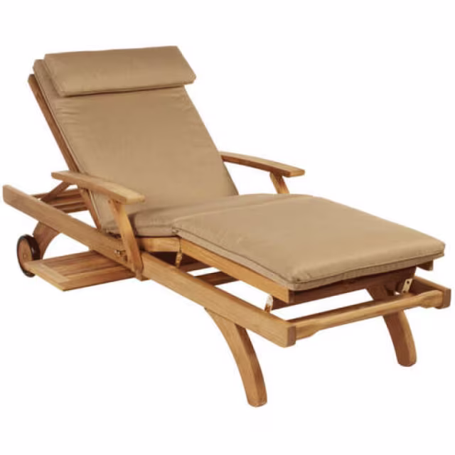 Barlow Tyrie Capri Ultra Chaise Lounge Replacement Cushion