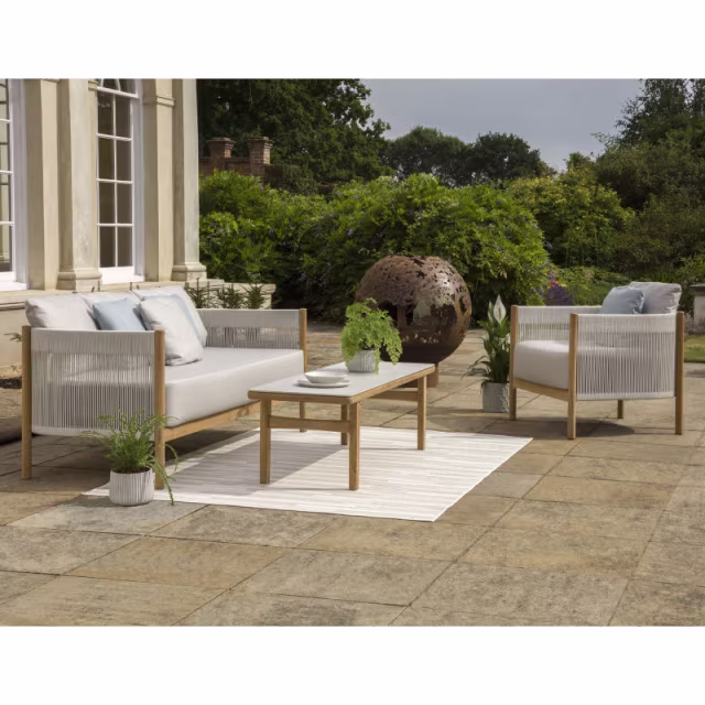 Barlow Tyrie Cocoon Teak Sofa