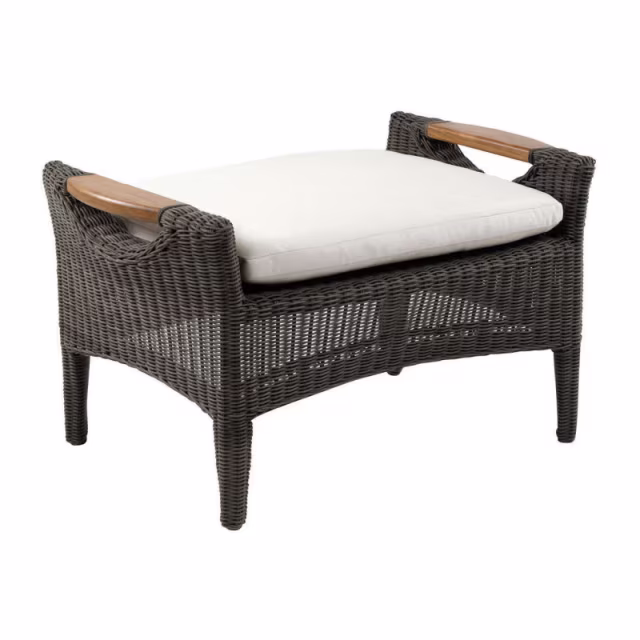 Kingsley Bate Culebra Club Ottoman Protective Cover