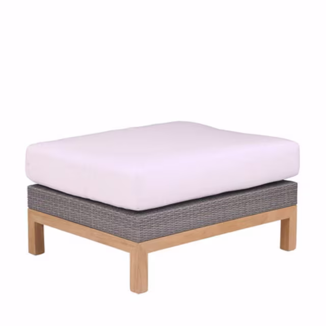 Kingsley Bate Azores Ottoman Outdoor Sectional Unit Protective Cover