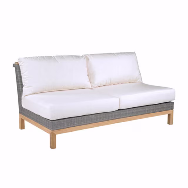 Kingsley Bate Azores Armless Settee Outdoor Sectional Unit Protective Cover
