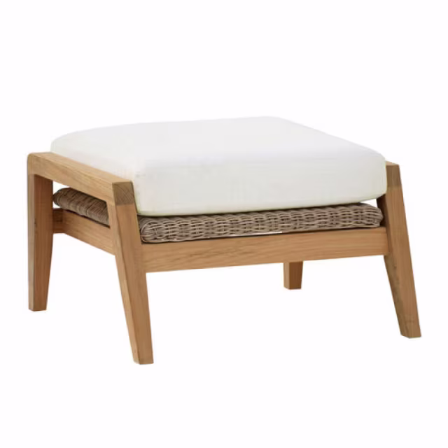 Kingsley Bate Spencer Deep Seating Ottoman Protective Cover