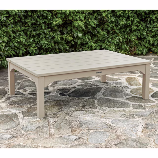 Polywood Chinoiserie 47" Rectangular Coffee Table
