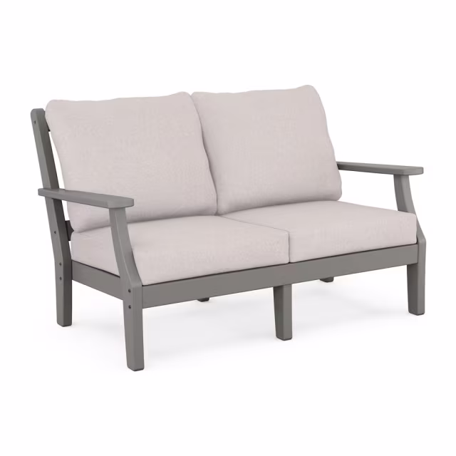 Polywood Chinoiserie Deep Seating Loveseat