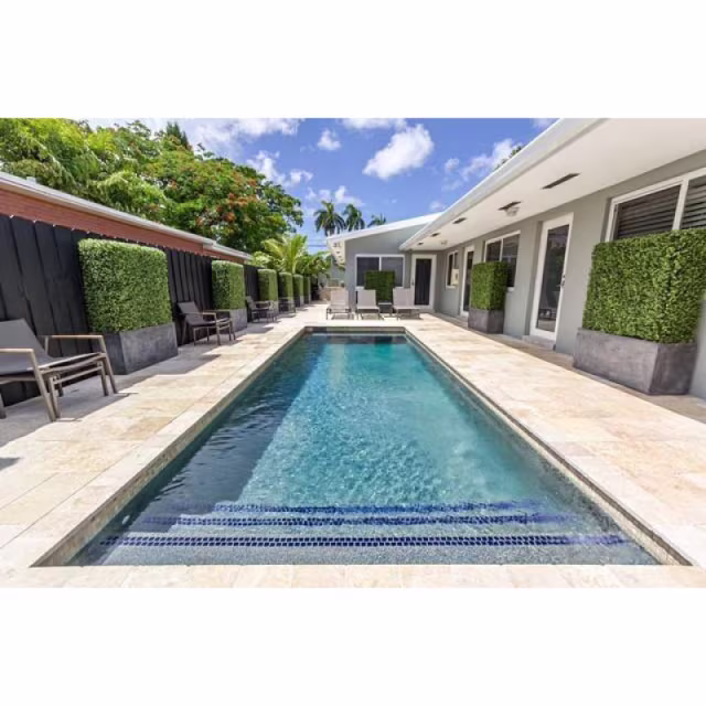 Enduraleaf 62" x 45" Faux Boxwood Hedge in Planter