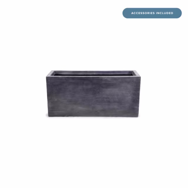 Enduraleaf 22" Faux Boxwood Trellis Divider in Planter