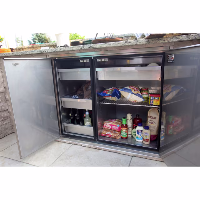 Alfresco Grills 42" High Profile Dry Storage Pantry Outdoor Kitchen Cabinet