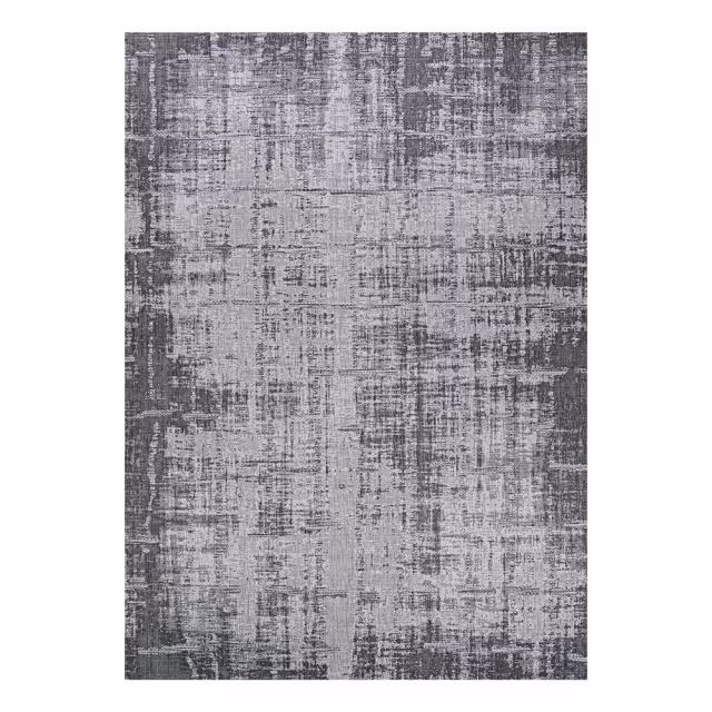 Couristan Charm Tiverton Anthracite/Light Grey Indoor/Outdoor Rug