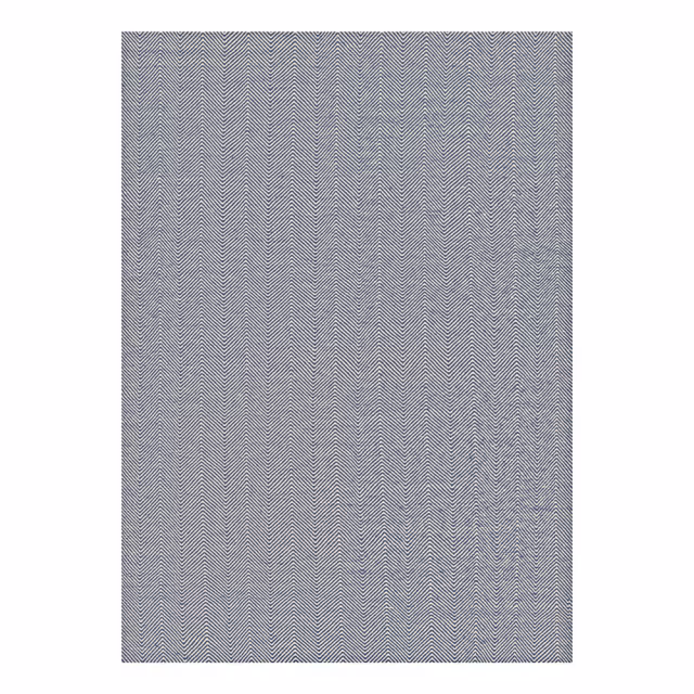 Couristan Cottages Bungalow Navy Indoor/Outdoor Rug