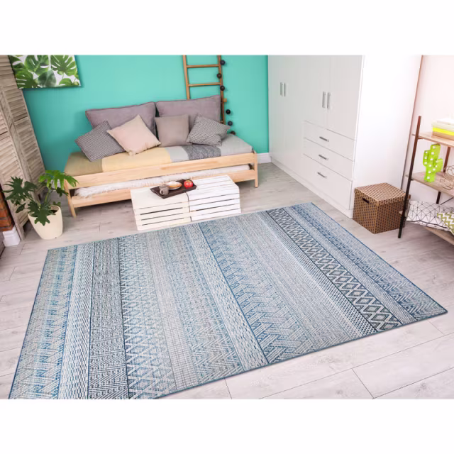 Couristan Cape Gables Surf Indoor/Outdoor Rug