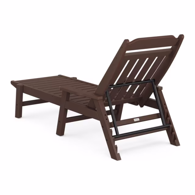Polywood Cottage Chaise Lounge with Arms