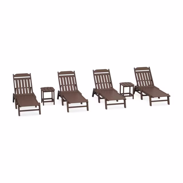 Polywood Cottage 6-Piece Chaise Set