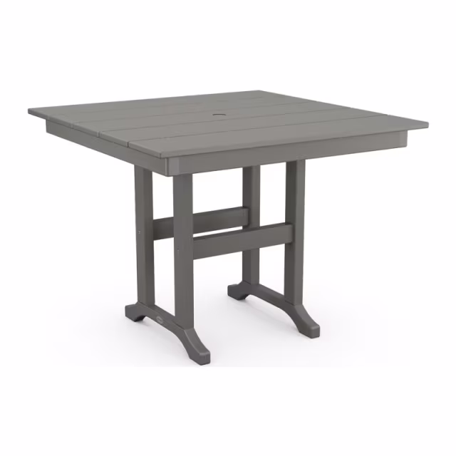 Polywood Cottage 5-Piece Farmhouse Dining Set