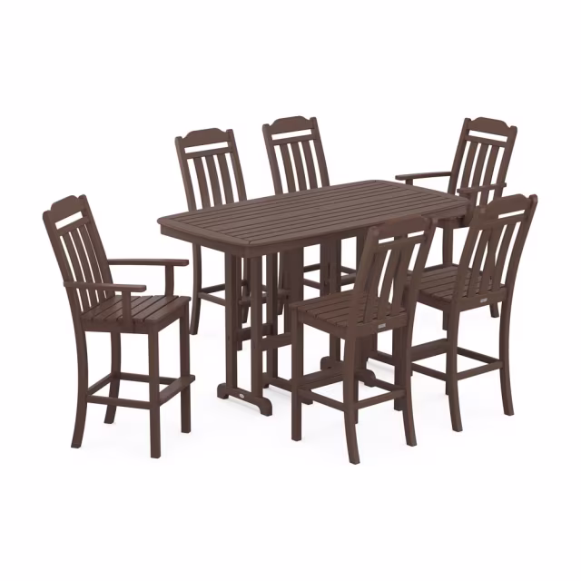 Polywood Cottage 7-Piece Bar Set