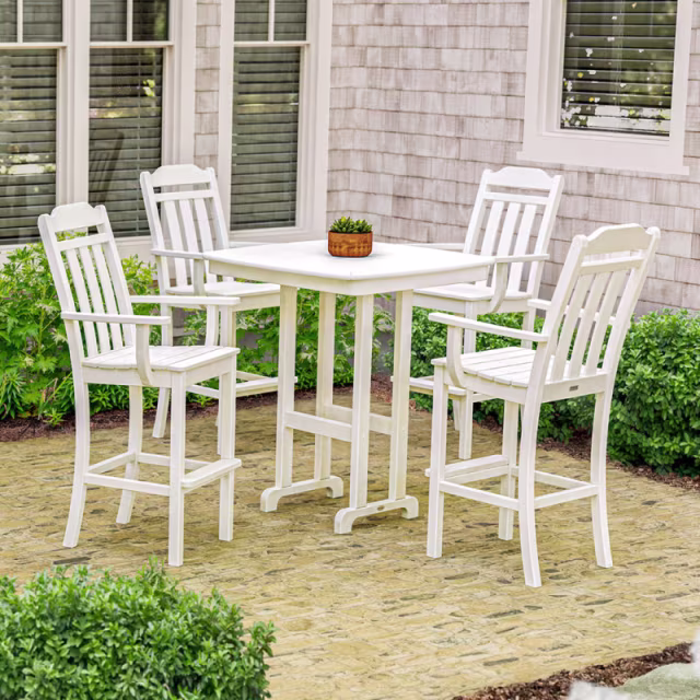 Polywood Cottage 5-Piece Bar Set