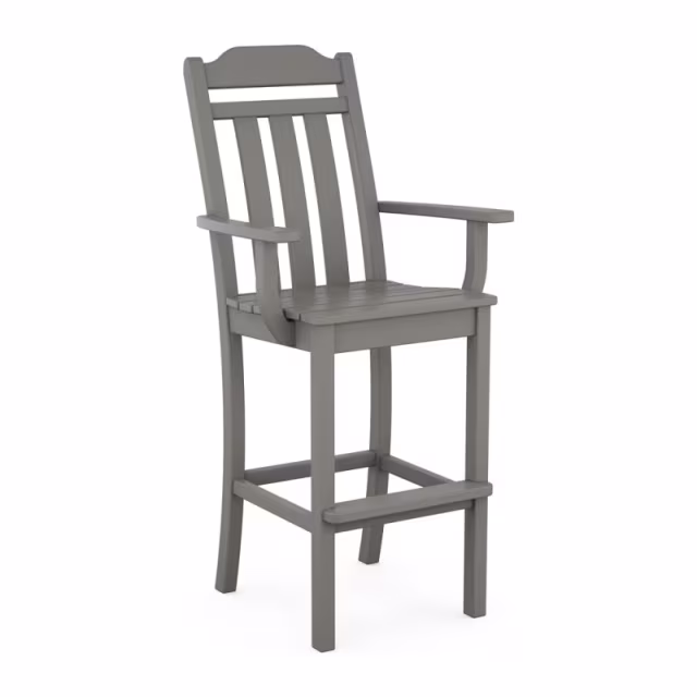 Polywood Cottage 5-Piece Round Bar Set