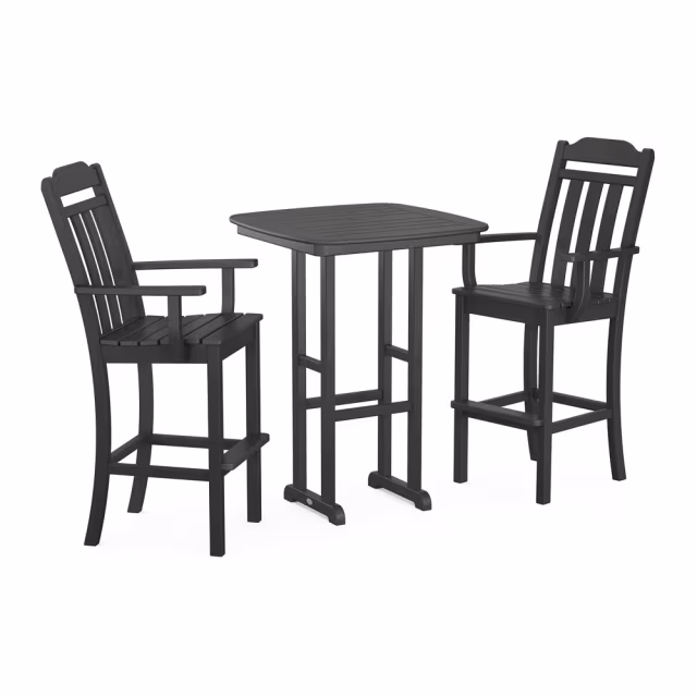 Polywood Cottage 3-Piece Bar Set