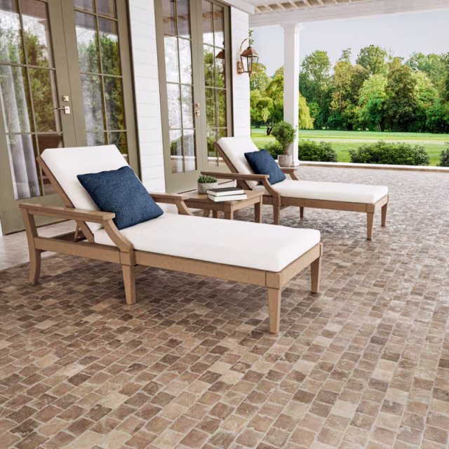 Polywood Estate 3-Piece Chaise Lounge Set